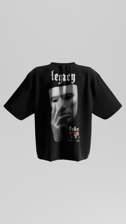 LEGACY — Camiseta Oversize - negra