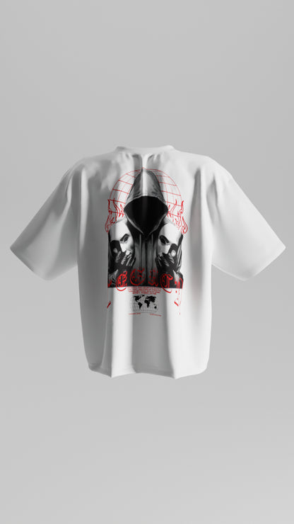 LEGACY — Camiseta Oversize - Blanca